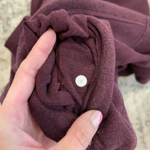 Lululemon Burgundy Scuba Hoodie pullover - Picture 8 of 11